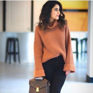 Free People Oversized Knit Sweater